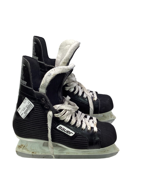 Vist Large View of Product Image Which is Used Bauer BLACK PANTER Senior Hockey Skate Black Senior 10