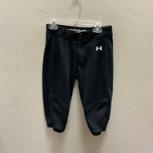 Vist Large View of Product Image Which is Used Under Armour SOFTBALL BB/SB Pant Girls Black MD
