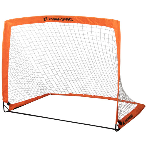 Vist Large View of Product Image Which is Champro Gravity Soccer Goal 4x3, Orange
