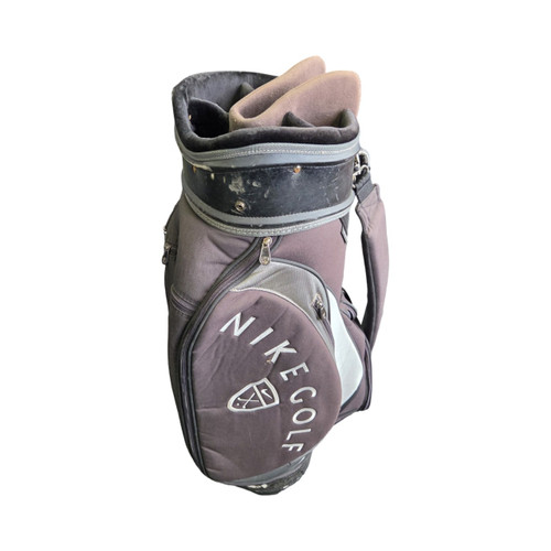 Vist Large View of Product Image Which is Used Nike CART BAG Mens Cart Bag Black