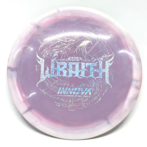 Vist Large View of Product Image Which is Used Innova HALO STAR WRAITH Disc Golf Driver Purple 170g