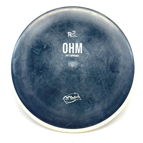 Vist Large View of Product Image Which is Used MVP R2 NEUTRON OHM Disc Golf Putter Black 173g