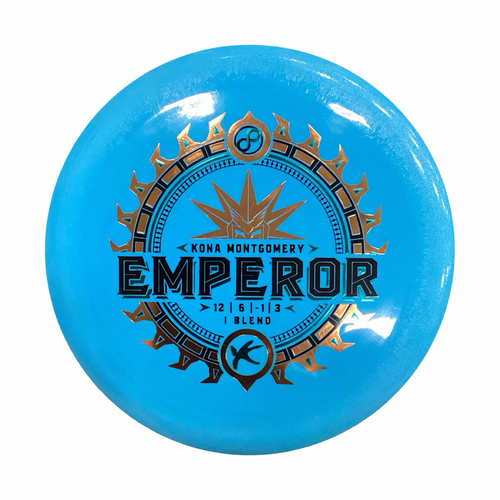 Vist Large View of Product Image Which is Used EMP Disc Golf Driver Royal Blue