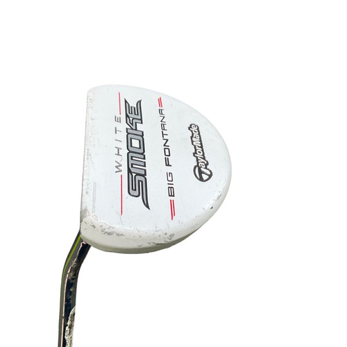 Vist Large View of Product Image Which is Used Taylormade WHITE SMOKE BIG FONTANA Mens Putter LH