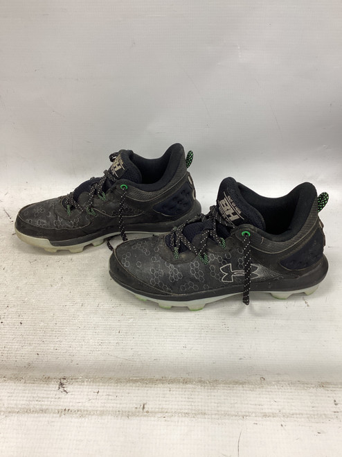 Vist Large View of Product Image Which is Used Under Armour BH CLEAT BB/SB Cleats Black Junior 04