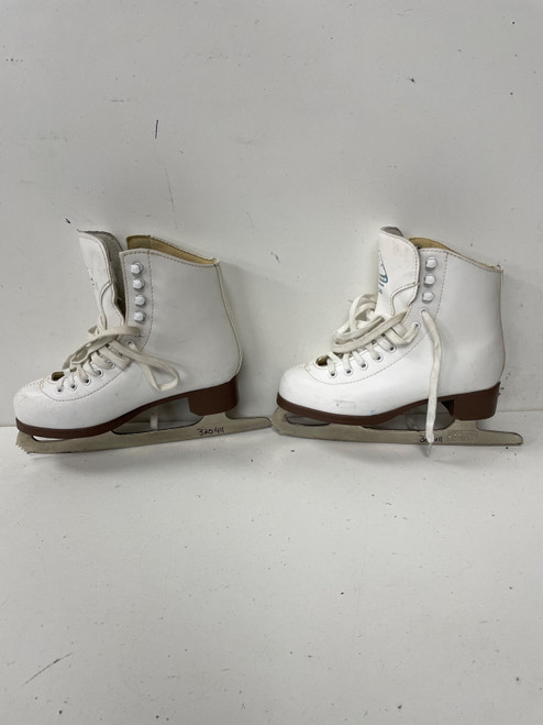 Vist Large View of Product Image Which is Used Jackson GLACEIR 120 Girls Figure Skate White Junior 03