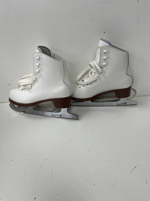 Vist Large View of Product Image Which is Used Jackson CAMEO CS1521 Girls Figure Skate White Junior 02