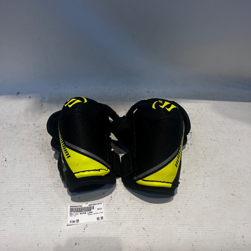 Vist Large View of Product Image Which is Used Warrior ALPHA LX40 Junior Elbow Pads SM