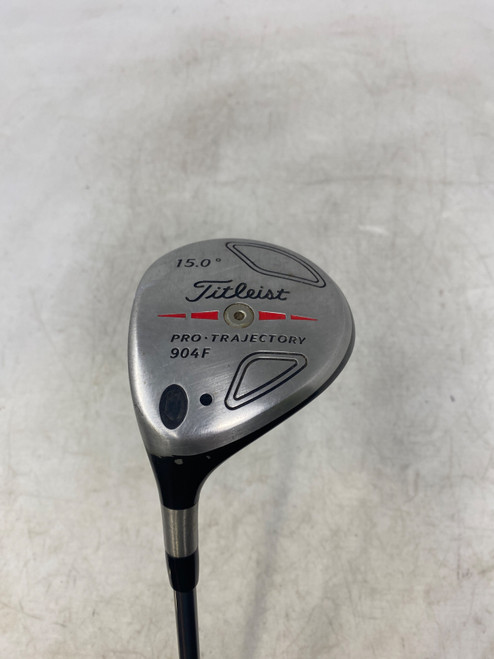 Vist Large View of Product Image Which is Used Titleist 904F Mens Fairway Wood LH 3 Wood