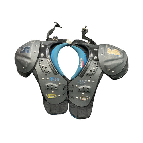 Vist Large View of Product Image Which is Used, Schutt SI770 FB Shoulder Pads, Grey, SM