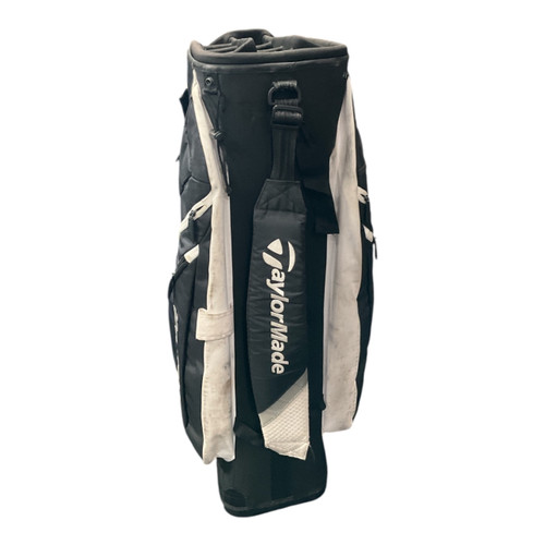 Vist Large View of Product Image Which is Used Taylormade 14 WAY BLACK CART BAG Mens Cart Bag Black