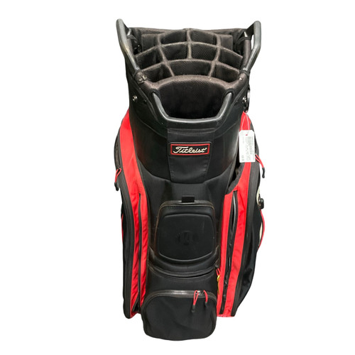 Vist Large View of Product Image Which is Used Titleist 14 WAY CART BAG NO STRAP Mens Cart Bag Red