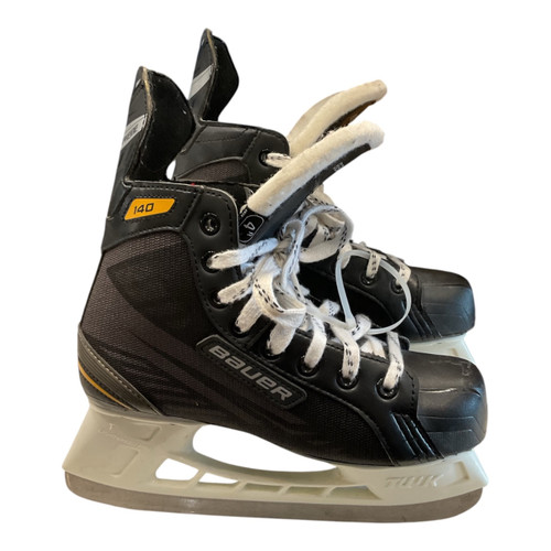 Vist Large View of Product Image Which is Used Bauer SUPREME 140 SZ 4 Intermediate Hockey Skate Intermediate 4.0
