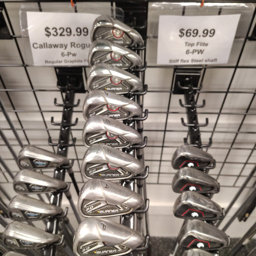 Vist Large View of Product Image Which is Used Taylormade BURNER 2.0 Mens Iron Set RH 4I-PW