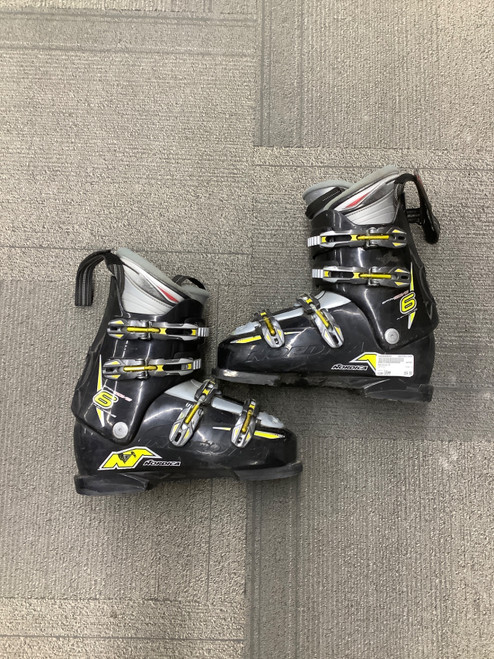 Vist Large View of Product Image Which is Used Nordica 6 Mens DH Ski Boot Grey 305 MP - M12.5