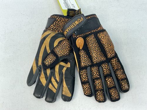 Vist Large View of Product Image Which is Used Exercise Gloves Black And Gold MD