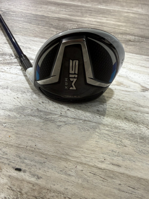 Vist Large View of Product Image Which is Used Taylormade SIM MAX Mens Fairway Wood RH 5 Wood