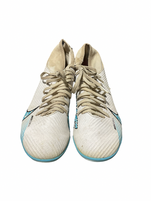 Vist Large View of Product Image Which is Used Nike Soccer Cleats White Senior 7