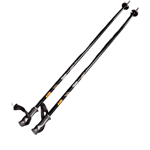 Vist Large View of Product Image Which is Used AXIS TEAM Mens DH Ski Pole Black 120 cm / 48 in