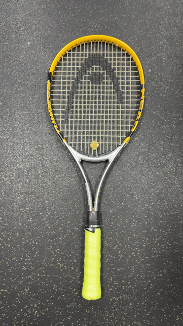 Vist Large View of Product Image Which is Used Head TU.CONQUEST 2003 Adult Tennis Racquet Yellow 4 3/8"