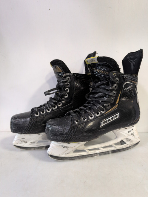 Vist Large View of Product Image Which is Used Bauer SUP MATRIX Senior Hockey Skate Senior 7.5