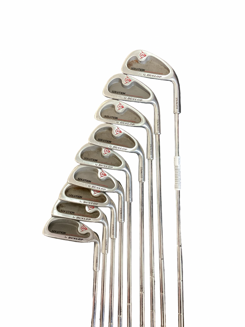 Vist Large View of Product Image Which is Used Dunlop SOLUTION Mens Iron Set RH 3I-SW