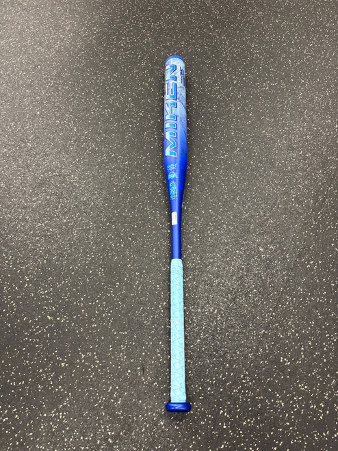 Vist Large View of Product Image Which is Used Miken FREAK ICE 1PC ML MSU6FKI1L 26OZ BB/SB Slowpitch Bat 34"