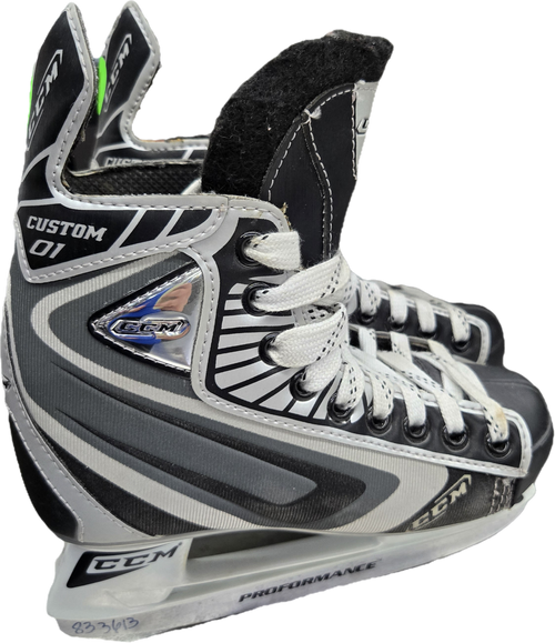 Vist Large View of Product Image Which is Used CCM CUSTOM 01 Junior Hockey Skate Junior 01