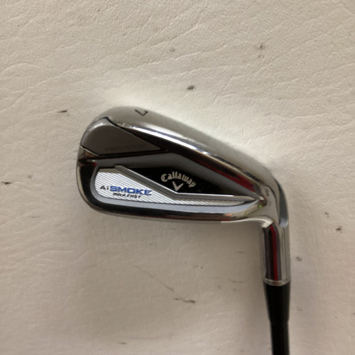 Vist Large View of Product Image Which is Used Callaway PARADYM AI SMOKE Mens Individual Iron RH 7 Iron