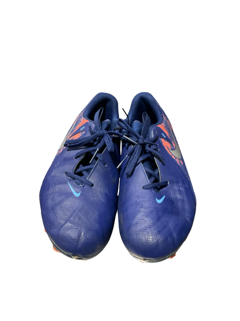 Vist Large View of Product Image Which is Used Nike Soccer Cleats Navy Blue Junior 06