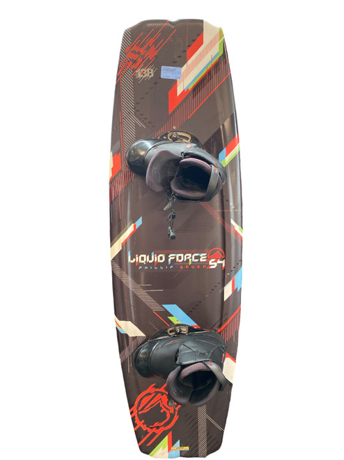 Vist Large View of Product Image Which is Used Liquid Force PHILLIP SOVEN 54 Wakeboard Black 140 cm