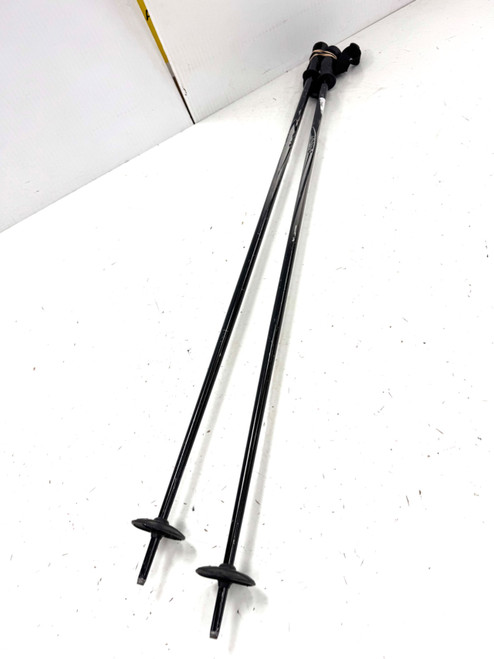 Vist Large View of Product Image Which is Used KERMA Mens DH Ski Pole Black 115 cm / 46 in