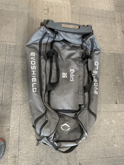 Vist Large View of Product Image Which is Used Evoshield BB/SB Player Wheeled Bag Grey