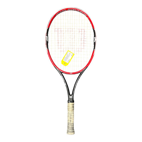 Vist Large View of Product Image Which is Used Wilson ROGER FEDERER PRO STAFF 26 Junior Tennis Racquet Red 26"