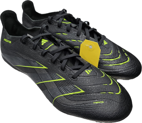 Vist Large View of Product Image Which is Used Adidas Predator Soccer Cleats Black Senior 10