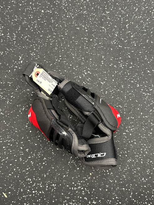 Vist Large View of Product Image Which is Used CCM QLT230 Junior Elbow Pads SM