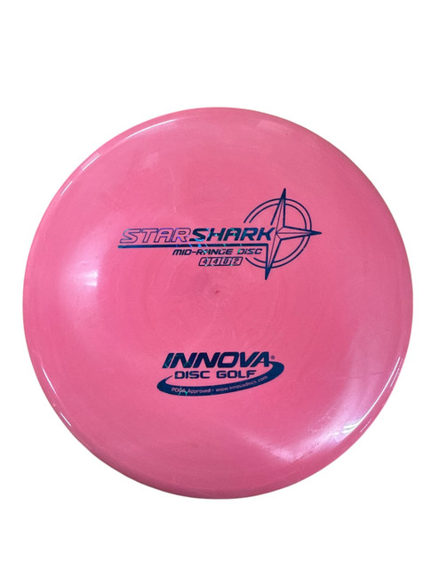 Vist Large View of Product Image Which is USED INNOVA STAR SHARK DISC GOLF MID RANGE 176G