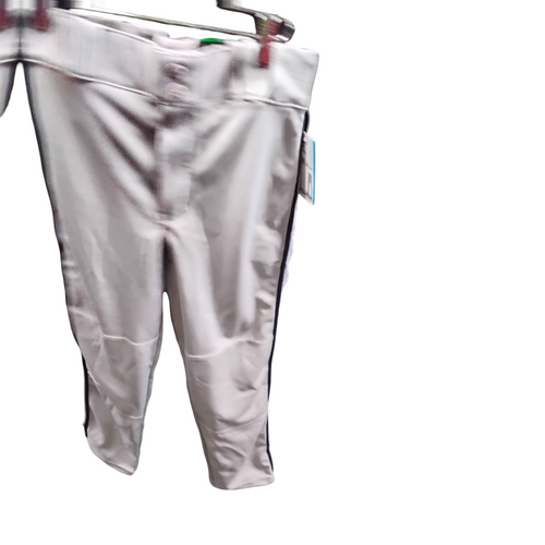 Vist Large View of Product Image Which is Used Champro TRIPLE CROWN 2.0 TAPER BOTTOM BB/SB Pant Boys Grey LG