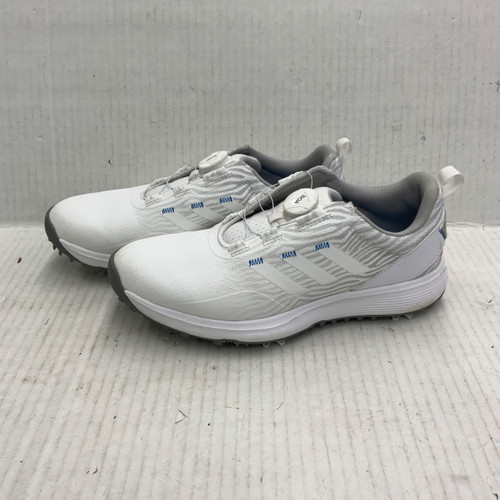 Vist Large View of Product Image Which is Used Adidas Womens Golf Shoes White Senior 8.5