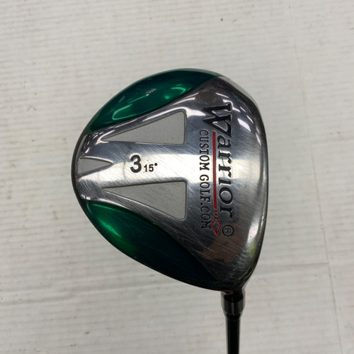 Vist Large View of Product Image Which is Used Warrior CUSTOM GOLF Mens Fairway Wood RH 3 Wood