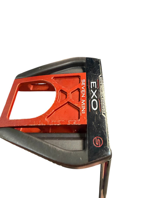 Vist Large View of Product Image Which is Used Odyssey EXO SEVEN MINI Mens Putter RH