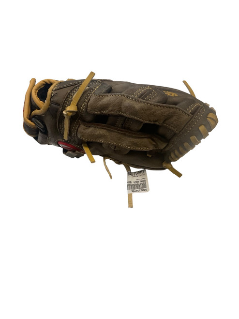 Vist Large View of Product Image Which is Used Rawlings H115HBR BB/SB Glove RH Throw Brown 11 1/2"
