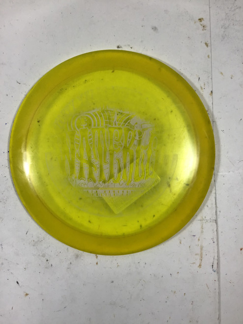 Vist Large View of Product Image Which is Used Innova CHAMPION VALKYRIE Disc Golf Driver Yellow 167g