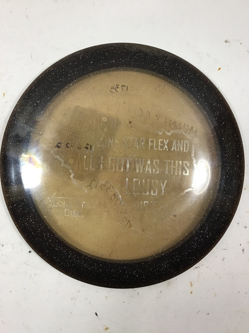 Vist Large View of Product Image Which is Used Lone Star Disc FOUNDERS ENTERPRISE Disc Golf Driver Black 174g