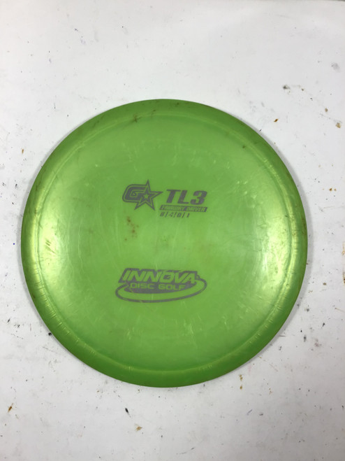 Vist Large View of Product Image Which is Used Innova G STAR TL3 Disc Golf Driver Green 172g
