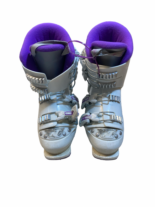 Vist Large View of Product Image Which is Used Nordica GP TJ Girls DH Ski Boot White 160 MP - Y09