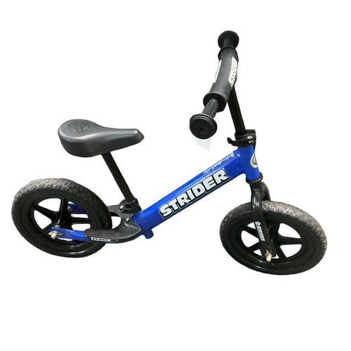Vist Large View of Product Image Which is Used Strider 12 SPORT Balance Bike Boys Royal Blue 12"