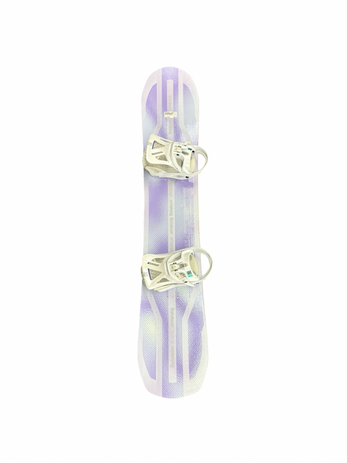 Vist Large View of Product Image Which is Used BATALEON PUSH UP Womens Board/Bindings Purple 140 cm