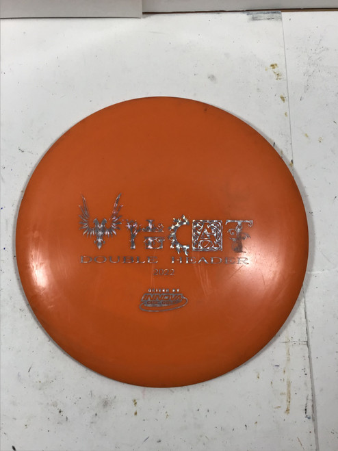 Vist Large View of Product Image Which is Used Innova STAR WRAITH Disc Golf Driver Orange 171g