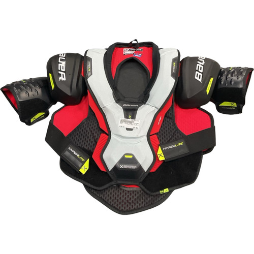 Vist Large View of Product Image Which is Used Bauer VAPOR HYPERLITE Senior Shoulder Pads LG